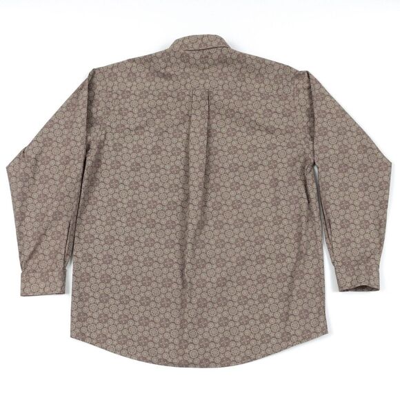 Cinch Western Shirt Mens Large Geometric Long‎ Sleeve Button Rodeo Cowboy Ranch - Picture 8 of 11